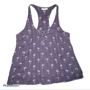 Oneill cotton tropical racer back tank